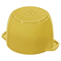 Reis-Cocotte 16 cm, rund, Citron, Gusseisen