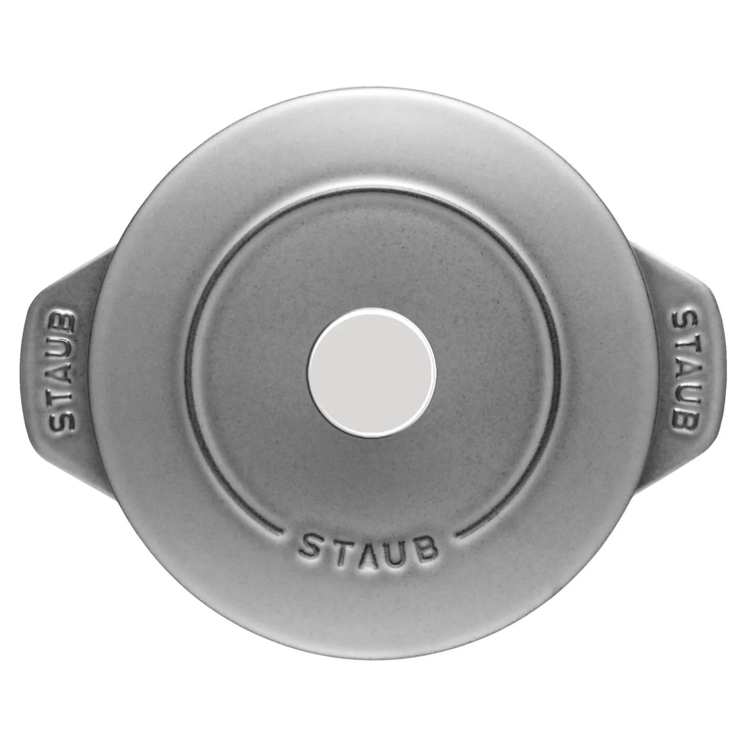 Reis-Cocotte 16 cm, rund, Graphit-Grau, Gusseisen