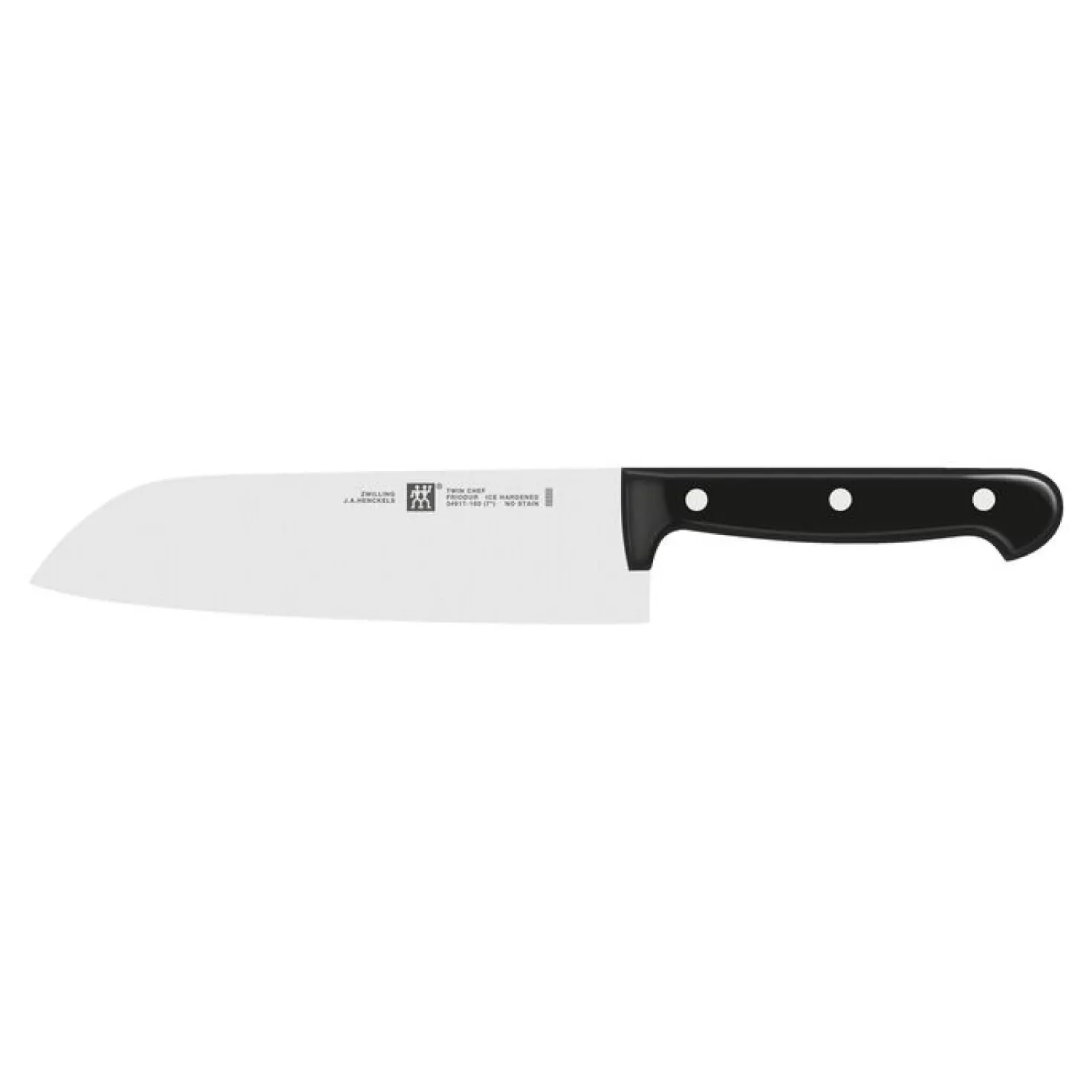 Santokumesser 18 cm, Glattschliff