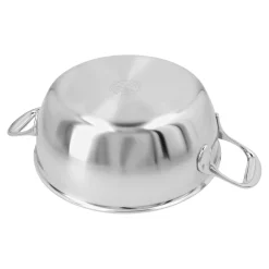 Schmorpfanne 24 cm, 18/10 Edelstahl