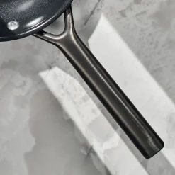 Schmorpfanne mit Glasdeckel 28 cm, Aluminium