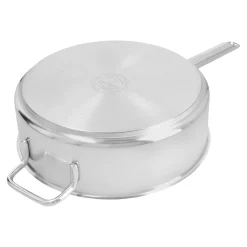 Schmorpfanne ohne Deckel 24 cm, 18/10 Edelstahl