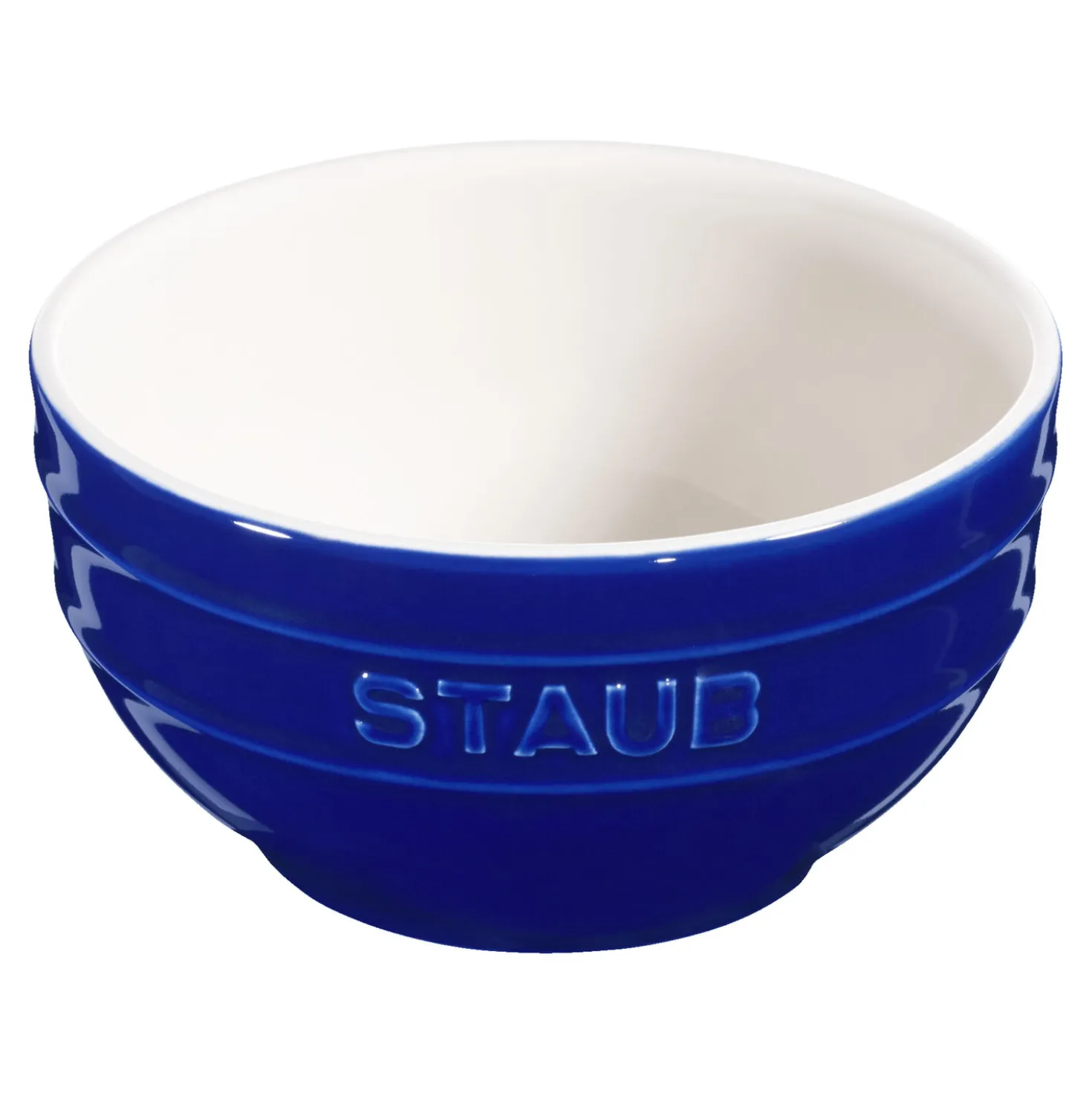 Schüssel 14 cm, rund, Dunkelblau, Keramik