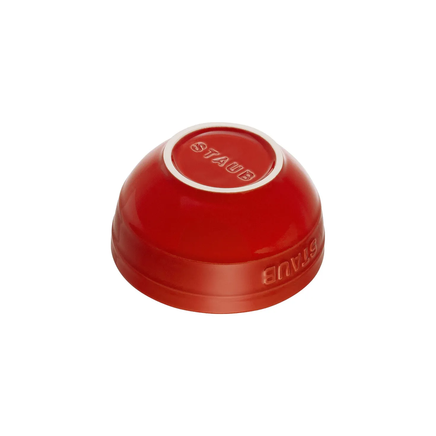 Schüssel 17 cm, rund, Kirsch-Rot, Keramik