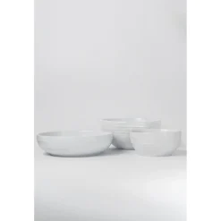 Schüssel 24 cm, rund, Weiß, Keramik