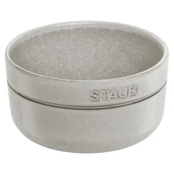 Schüssel 12 cm, rund, Weisser Trüffel, Keramik