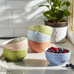 Schüssel Set Macaron 12 cm / 6-tlg, Keramik