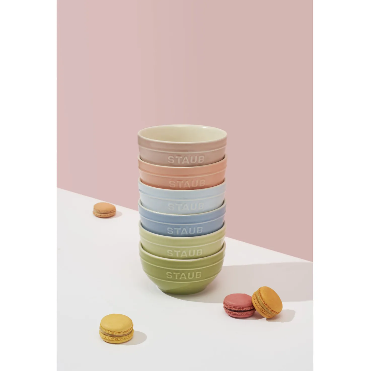 Schüssel Set Macaron 12 cm / 6-tlg, Keramik
