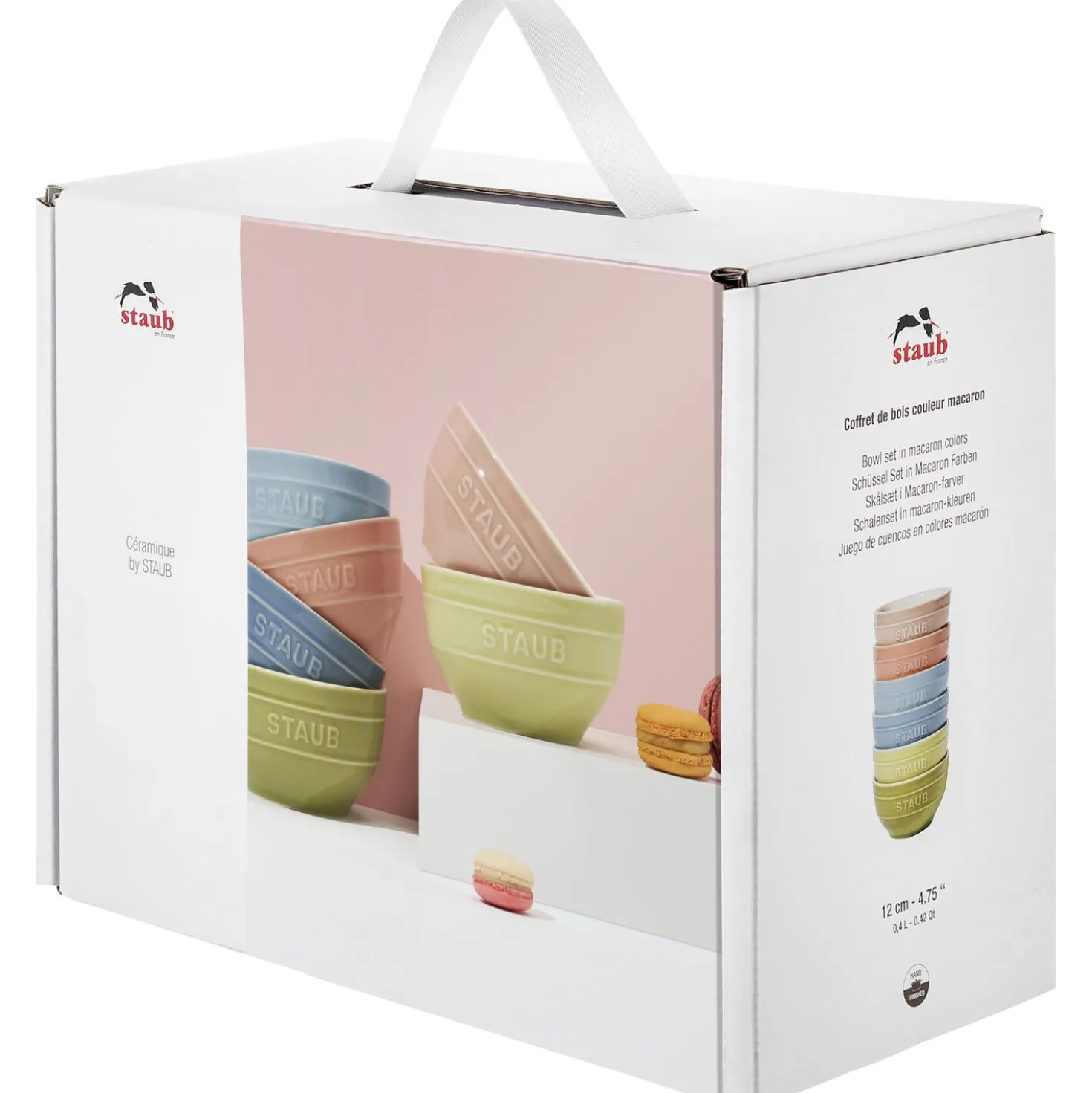 Schüssel Set Macaron 12 cm / 6-tlg, Keramik