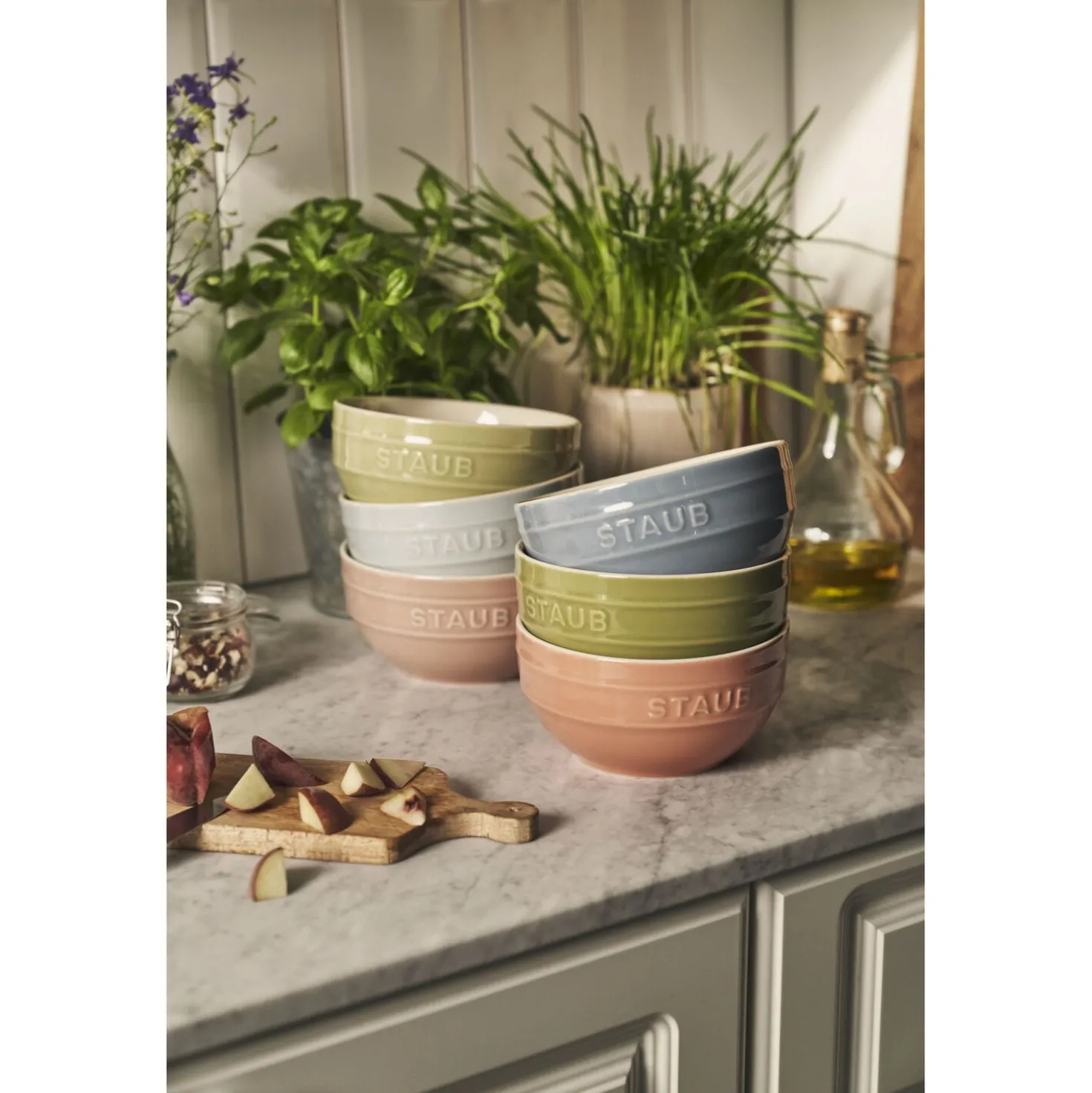 Schüssel Set Macaron 14 cm / 6-tlg, Keramik