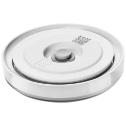 Schüssel-Set mit Vakuumdeckeln, 12 cm/ 9-tlg., Macaron/ Weiß, Keramik