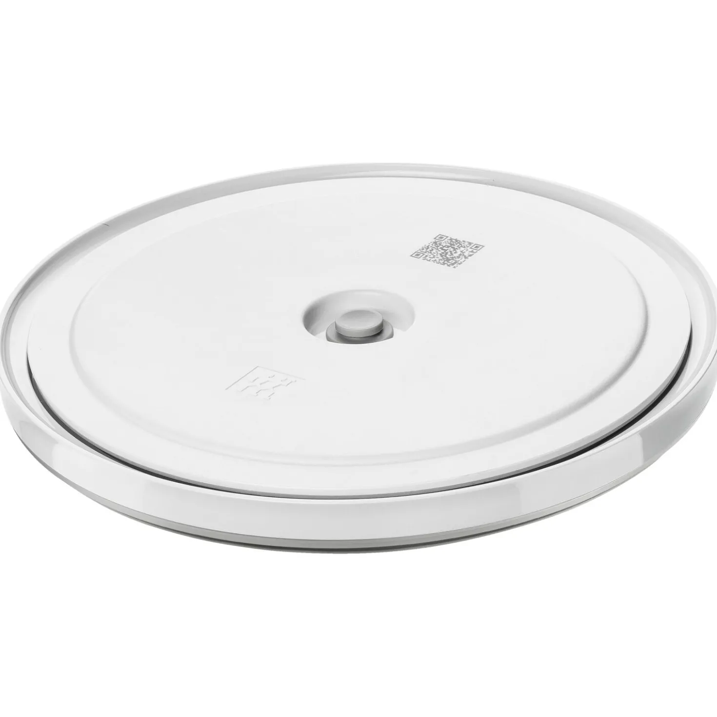 Schüssel-Set mit Vakuumpumpe und -deckeln, 18 cm/ 24 cm/ 5-tlg., Kirschrot/ Weiß, Keramik