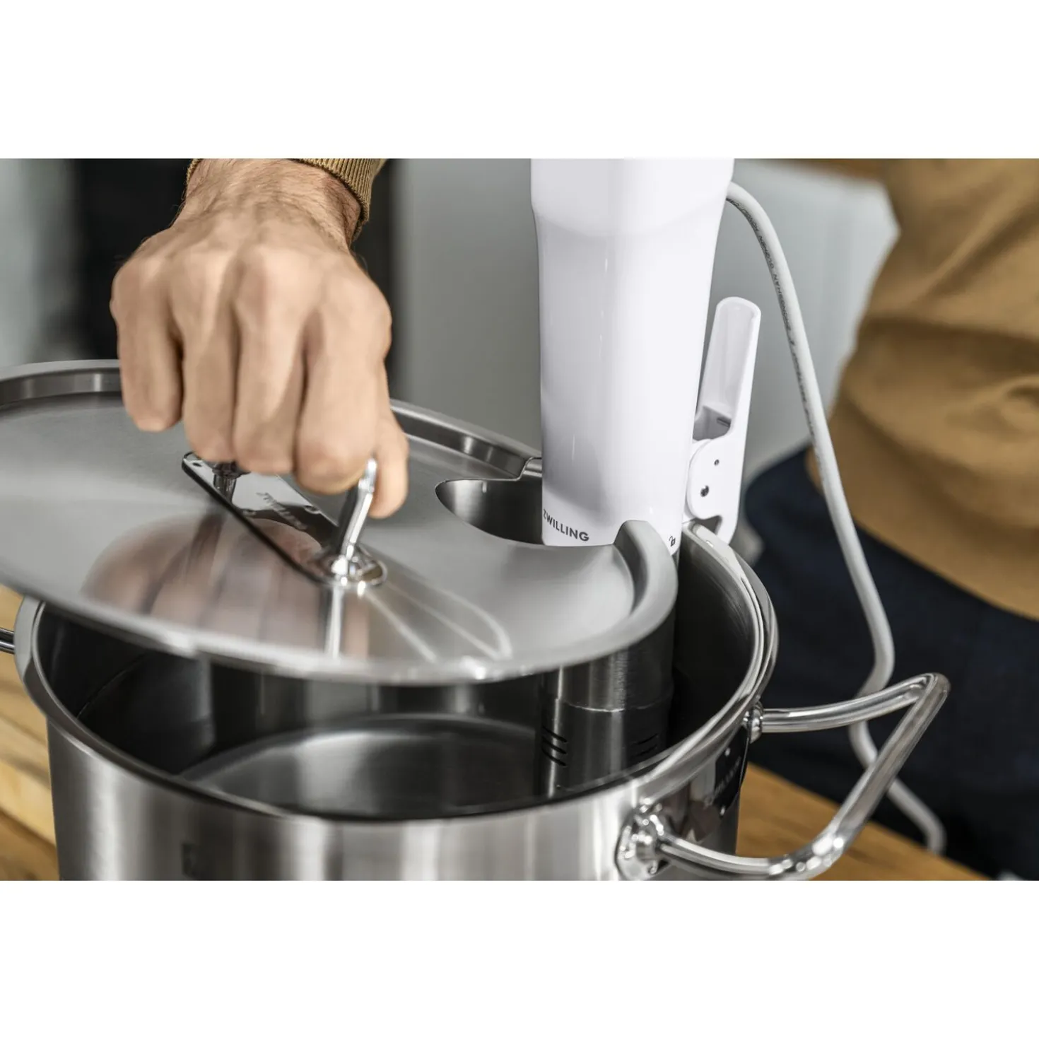 Sous-vide Deckel 24 cm, 18/10 Edelstahl