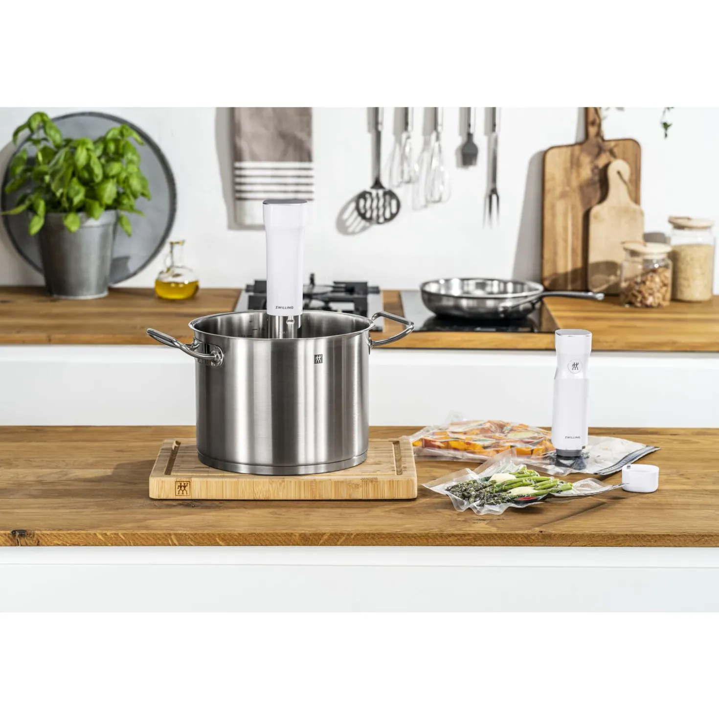 Sous-vide Stick, Weiß