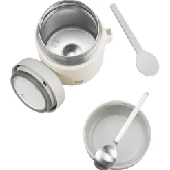 Speisebehälter, 600 ml, Edelstahl, Cream