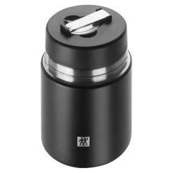 Speisegefäß, 700 ml, Edelstahl, Schwarz