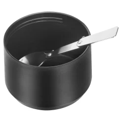 Speisegefäß, 700 ml, Edelstahl, Schwarz