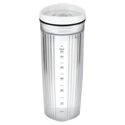 Standmixer Zubeh&ouml;r Set inklusive Vakuumdeckel, 550 ml, Weiß