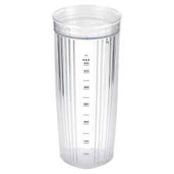 Standmixer Zubehör Set inklusive Vakuumdeckel, 550 ml, Schwarz