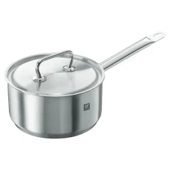 Stieltopf 20 cm, 18/10 Edelstahl, Silber