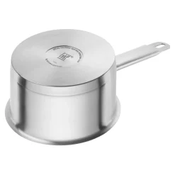 Stieltopf 16 cm, 18/10 Edelstahl, Silber