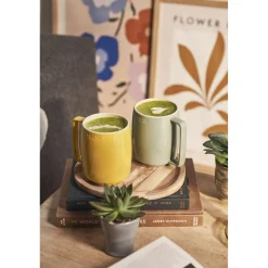 Tasse 475 ml, Eukalyptus, Keramik