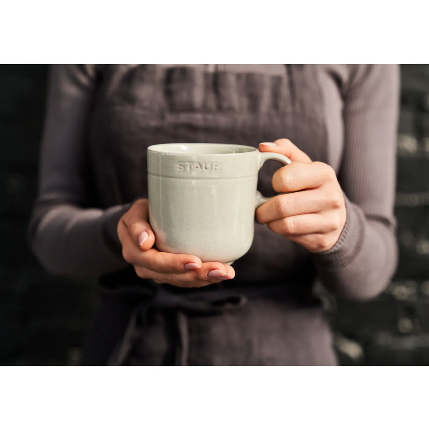 Tasse 350 ml, Weisser Trüffel, Keramik