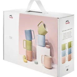 Tassenset Macaron 350 ml / 6-tlg