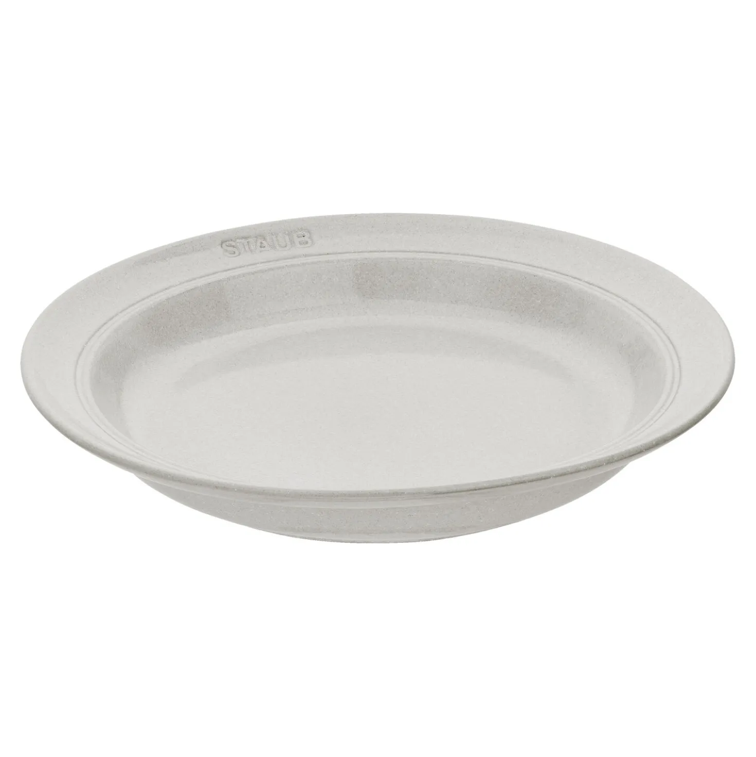 Teller 24 cm, rund, Weisser Trüffel, Keramik