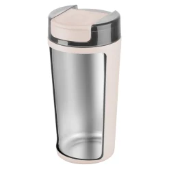 Thermobecher, 480 ml, Edelstahl, Pink