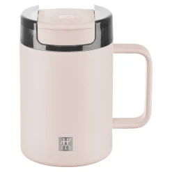Thermobecher, 380 ml, Edelstahl, Pink