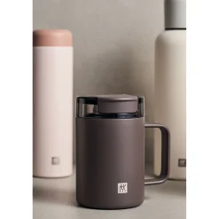 Thermobecher, 380 ml, Edelstahl, Chocolate