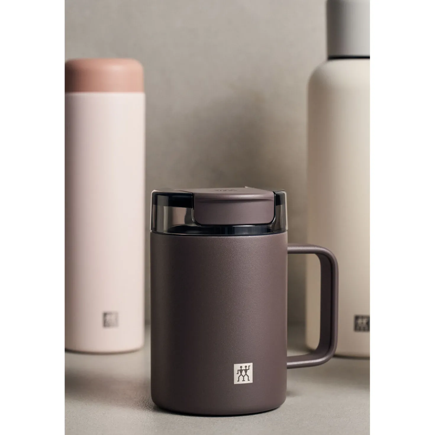 Thermobecher, 380 ml, Edelstahl, Chocolate