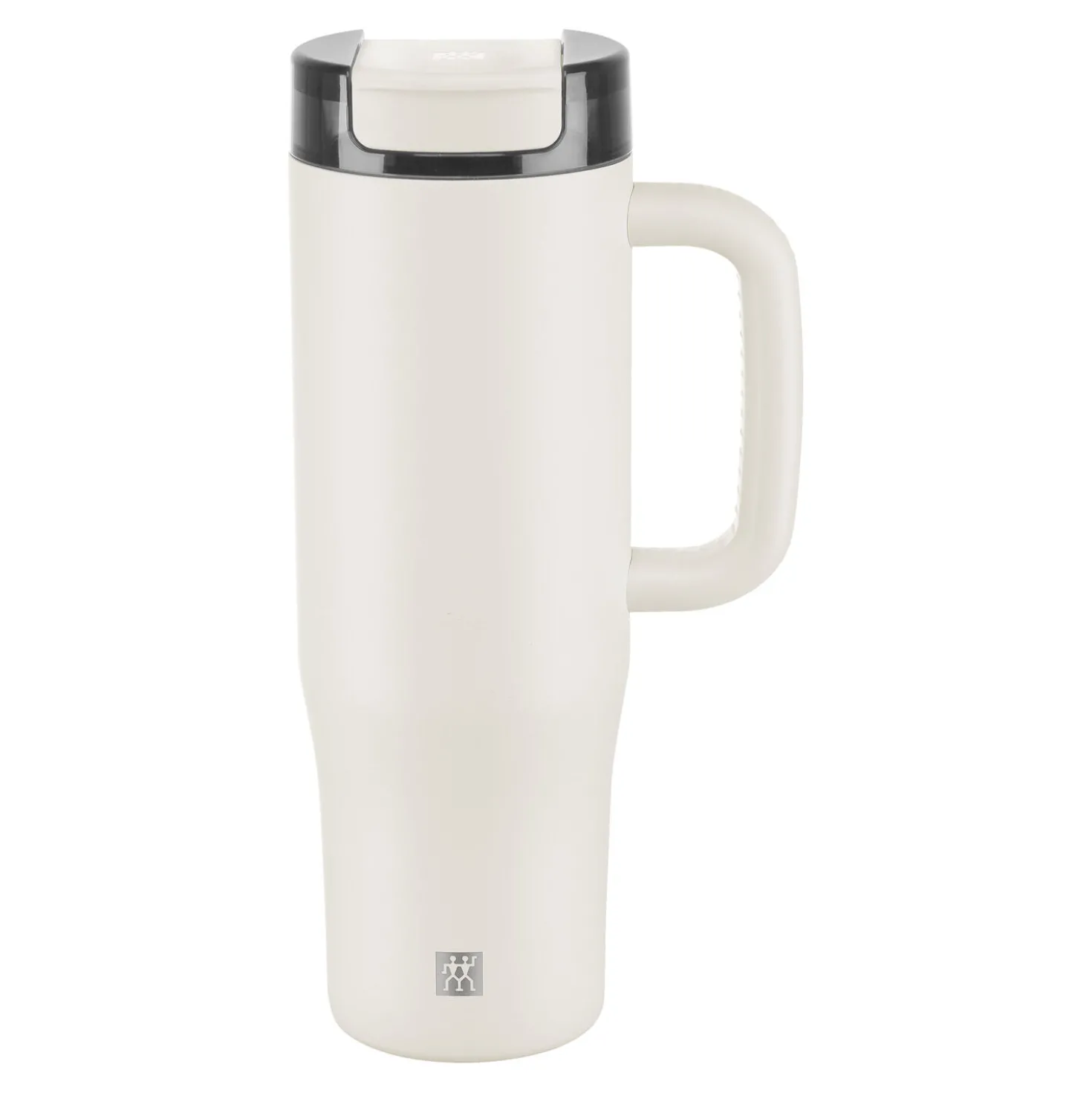 Thermobecher mit Strohhalm, 900 ml, Edelstahl, Cream