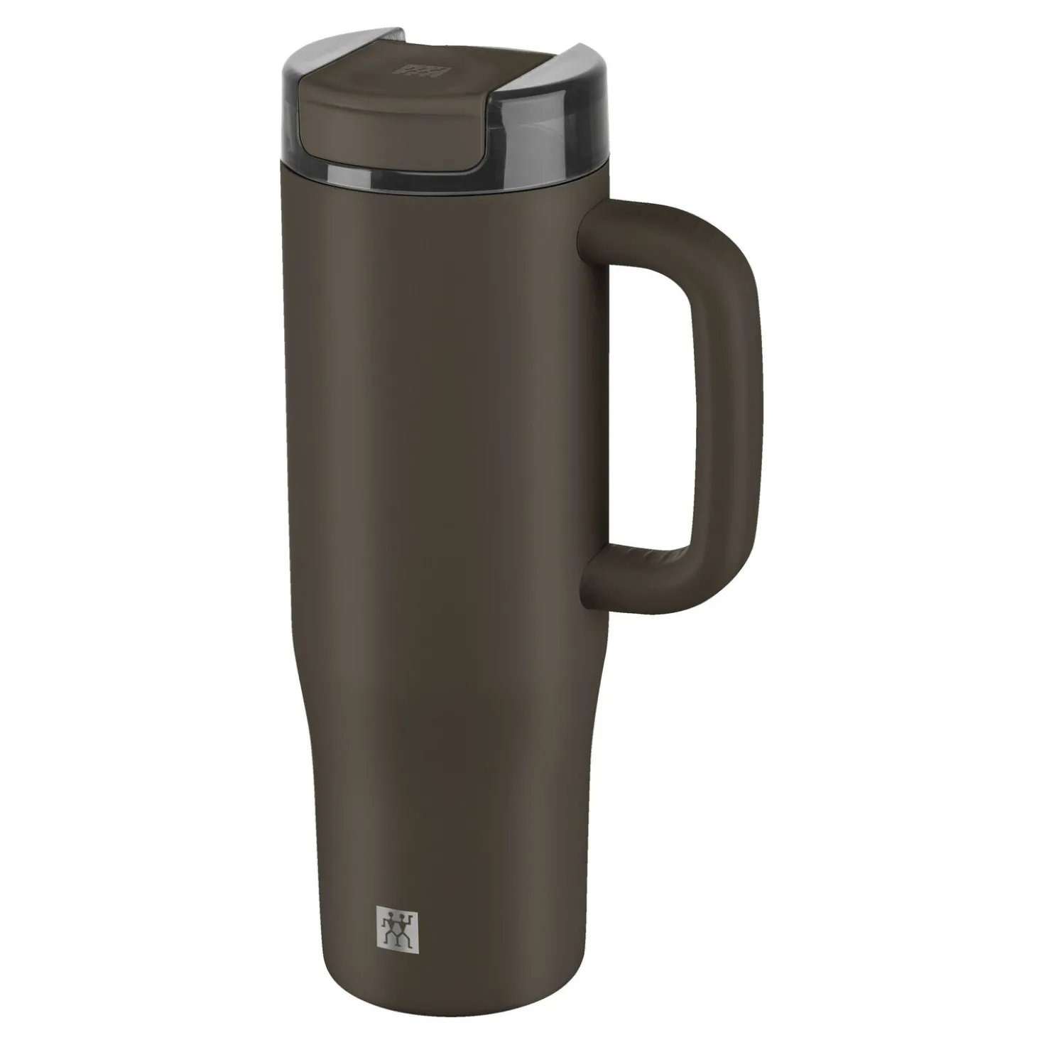 Thermobecher mit Strohhalm, 900 ml, Edelstahl, Chocolate