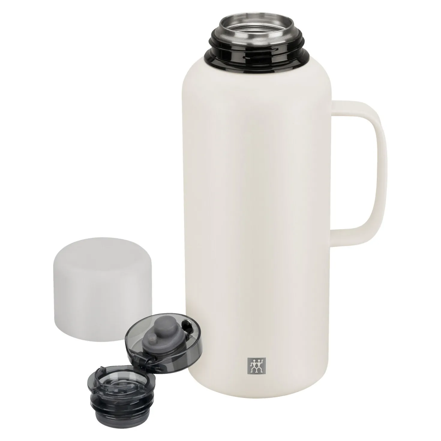 Thermokanne, 1,2 l, Edelstahl, Cream