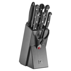9-tlg, Messerblockset, Anthrazit