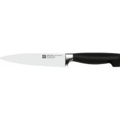 6-tlg, Messerblockset, Schwarz