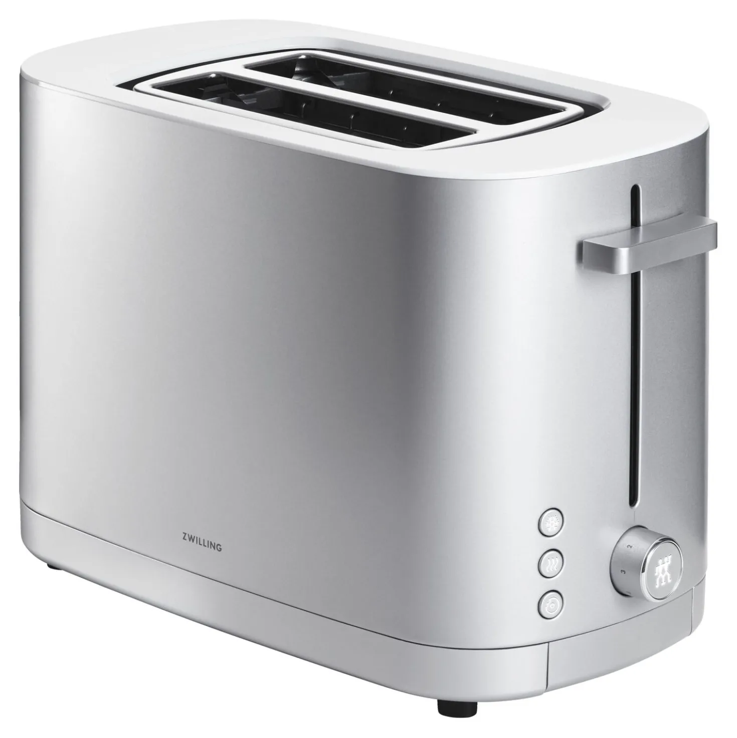 Toaster, 2 Schlitze kurz, Silber