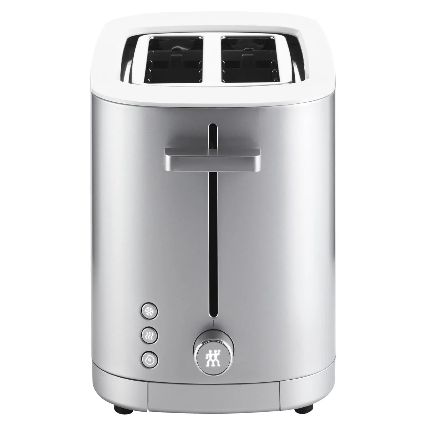Toaster, 2 Schlitze kurz, Silber
