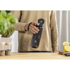 Trinkflasche, 680 ml, Tritan, Schwarz