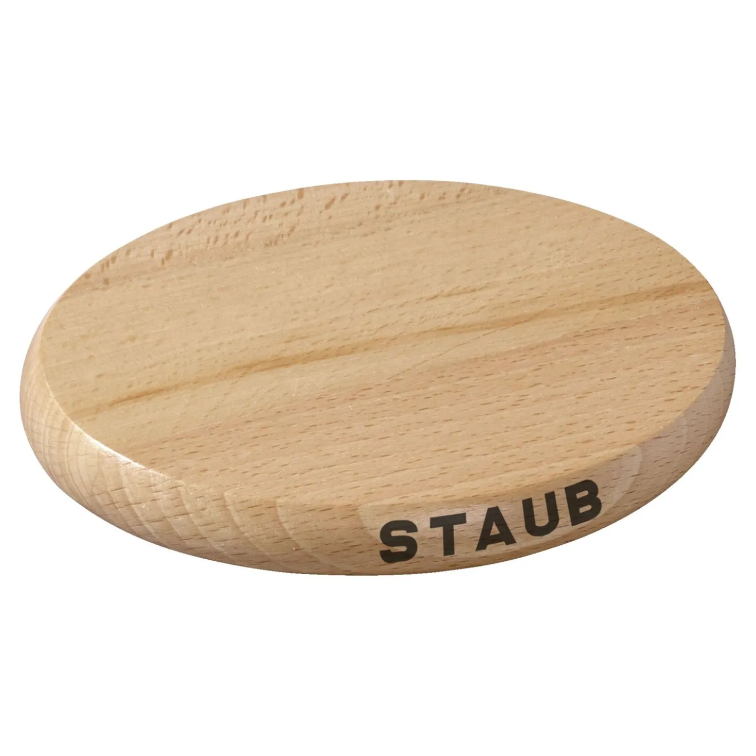 Untersetzer magnetisch 15 cm, oval, Buche