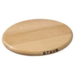 Untersetzer magnetisch 15 cm, oval, Buche