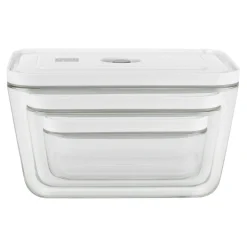 Vakuum Boxset, S/M/L / 3-tlg, Glas, Grau