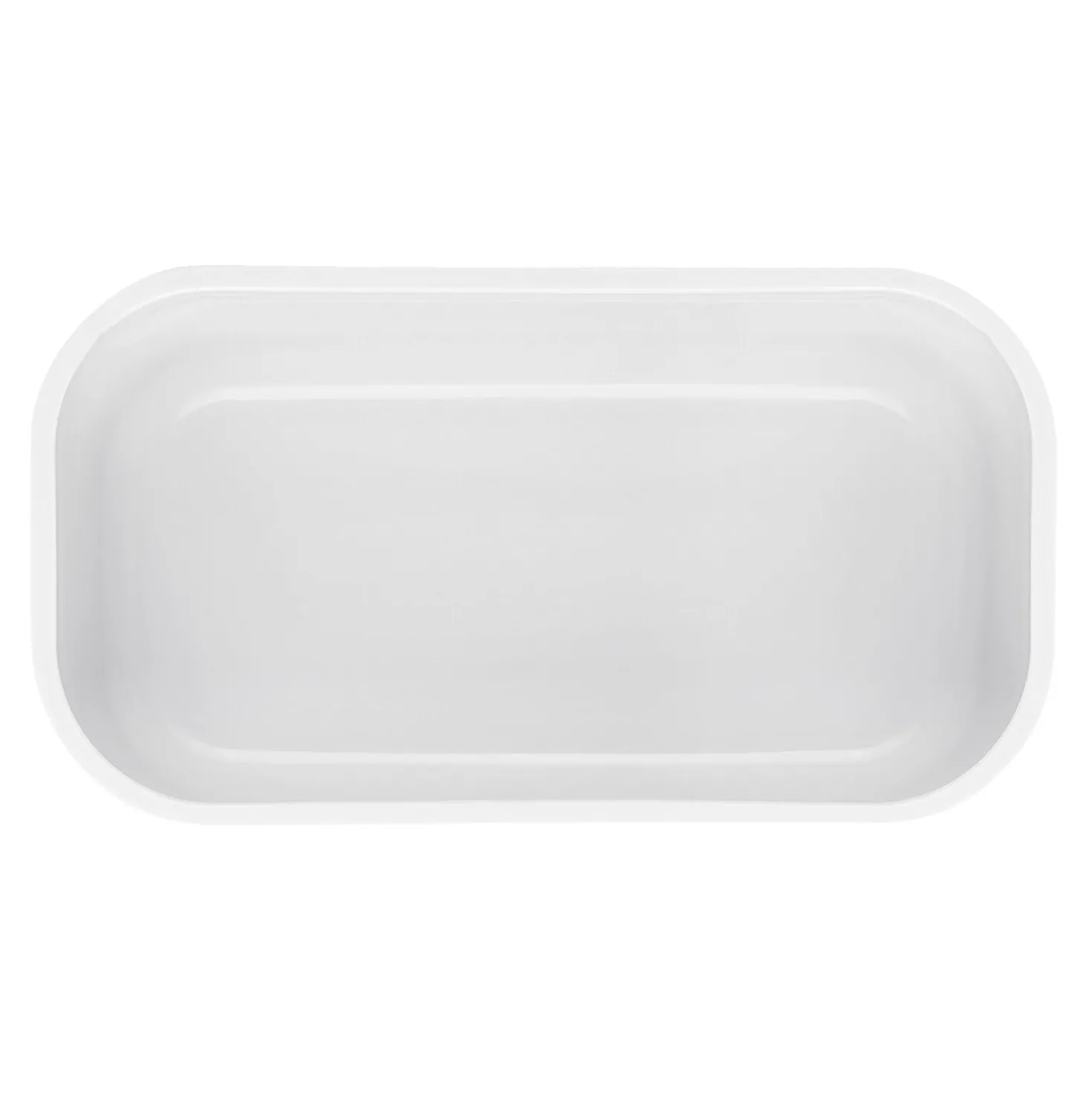 Vakuum Lunchbox DINOS S, Weiß-grau