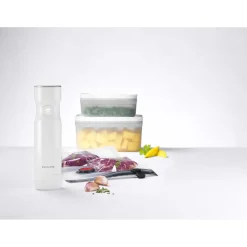 Vakuum Starter Set, Kunststoff / S/M, 7-tlg, Weiß