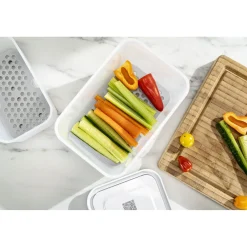 Vakuum Zubehörset Abtropfgitter für Kunststoffboxen , M/L / 2-tlg
