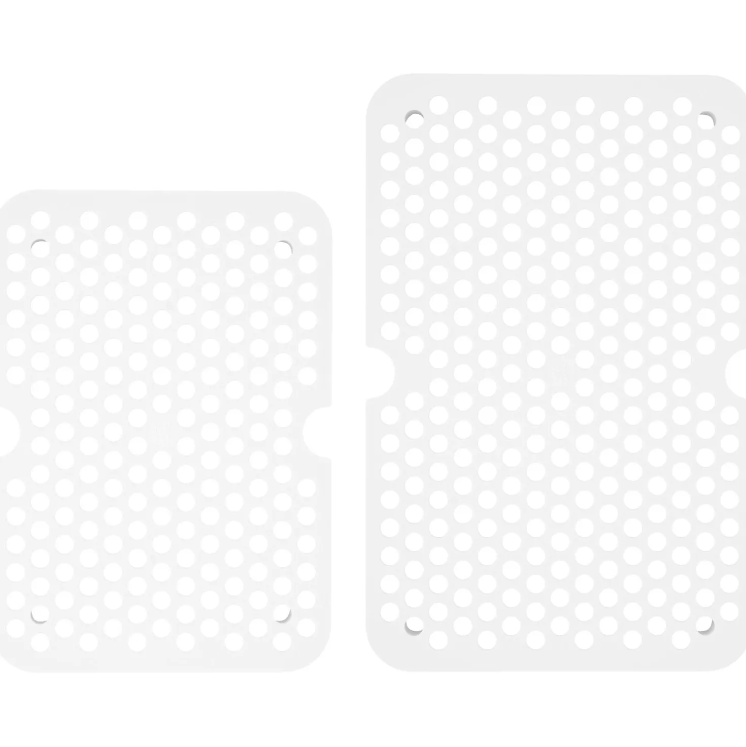 Vakuum Zubehörset Abtropfgitter für Glasboxen, Kühlschrankbox/Auflaufform / 2-tlg