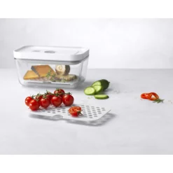 Vakuum Zubehörset Abtropfgitter für Glasboxen, M/L / 2-tlg