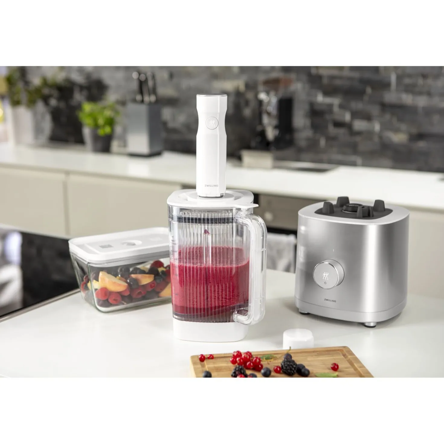 Vakuumadapter für Standmixer Universal/Hochleistungsstandmixer, Weiß